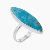 Mexican Turquoise Silver Rings