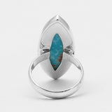 Mexican Turquoise Silver Rings