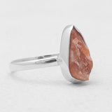 925 Sterling Silver Natural Sunstone Rings
