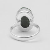 925 Silver Chrome Diopside Rings