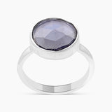 925 Sterling Silver Iolite Rings