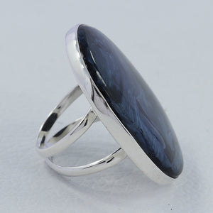 925 Sterling Silver Pietersite Ring
