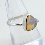 Ethiopian Opal Silver Ring