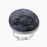 Pietersite Jasper Silver Rings