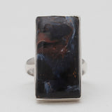 Pietersite Jasper Silver Rings