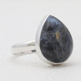 Pietersite Jasper Silver Rings