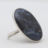 Pietersite Jasper Silver Rings