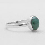 Natural Malachite 925 Sterling Silver Rings