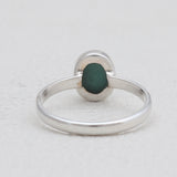 Natural Malachite 925 Sterling Silver Rings