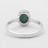 Natural Malachite 925 Sterling Silver Rings