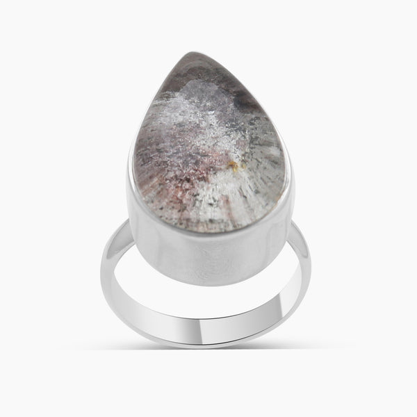 Lodolite Silver Rings