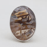 925 Sterling Silver Turkish Agate Rings