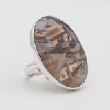 925 Sterling Silver Turkish Agate Rings