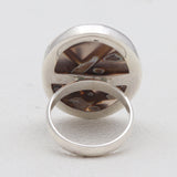 925 Sterling Silver Turkish Agate Rings