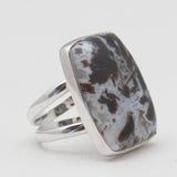 925 Sterling Silver Turkish Agate Rings