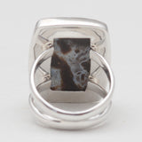 925 Sterling Silver Turkish Agate Rings