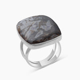 925 Sterling Silver Turkish Agate Rings