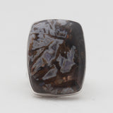 925 Sterling Silver Turkish Agate Rings