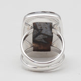 925 Sterling Silver Turkish Agate Rings