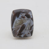 925 Sterling Silver Turkish Agate Rings