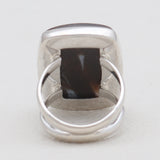 925 Sterling Silver Turkish Agate Rings
