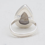 Crazy Lace Agate Silver Handmade Rings