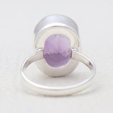 Amethyst Silver Rings