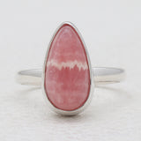 925 Sterling Silver Rhodochrosite Rings