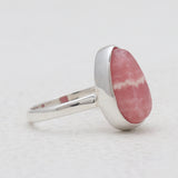 925 Sterling Silver Rhodochrosite Rings