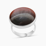 Polychrome Jasper Silver Rings