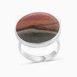 Polychrome Jasper Silver Rings
