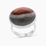 Polychrome Jasper Silver Rings