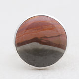 Polychrome Jasper Silver Rings