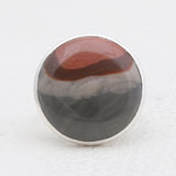 Polychrome Jasper Silver Rings