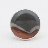 Polychrome Jasper Silver Rings