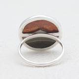 Polychrome Jasper Silver Rings
