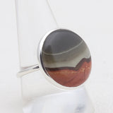 Polychrome Jasper Silver Rings