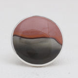 Polychrome Jasper Silver Rings
