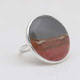 Polychrome Jasper Silver Rings