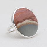 Polychrome Jasper Silver Rings