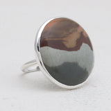 Polychrome Jasper Silver Rings