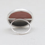 Polychrome Jasper Silver Rings