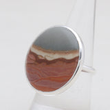 Polychrome Jasper Silver Rings