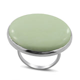 Chrysoprase Jewelry - Lemon Chrysoprase Gemstone Ring