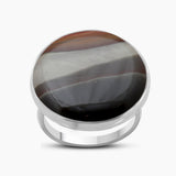 Polychrome Jasper Silver Rings