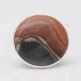 Polychrome Jasper Silver Rings