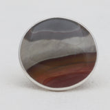 Polychrome Jasper Silver Rings