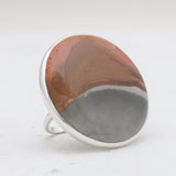 Polychrome Jasper Silver Rings