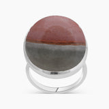 Polychrome Jasper Silver Rings