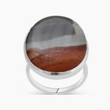 Polychrome Jasper Silver Rings
